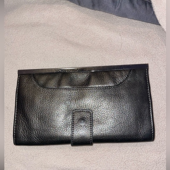 Large genuine leather wallet - Picture 2 of 4